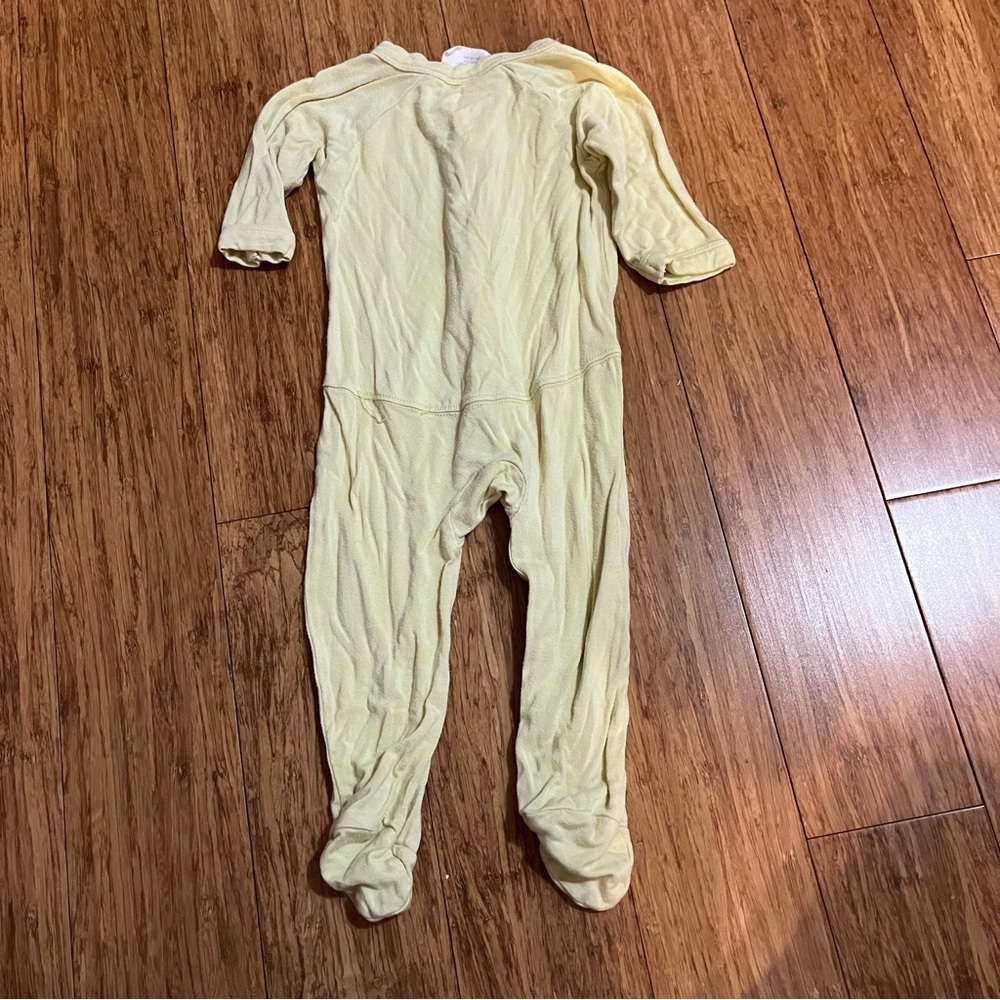 Kate Quinn Light Yellow Kids One Piece Bodysuit - Picture 2 of 4